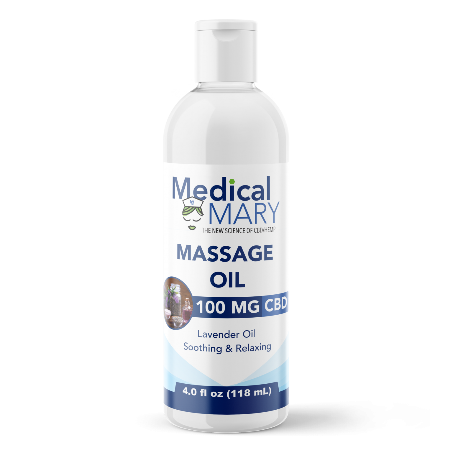Massage Oil With Sunflower Oil Almond Oil And Jojoba Oil 100 Mg Cbd 4 Oz Medical Mary Hq